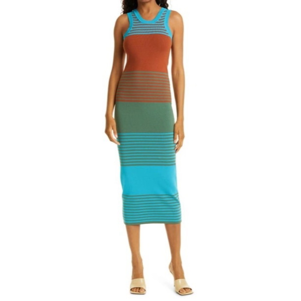 Tanya Taylor Knit Maxi Dress
